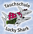 Logo Tauchschule LUCKY SHARK