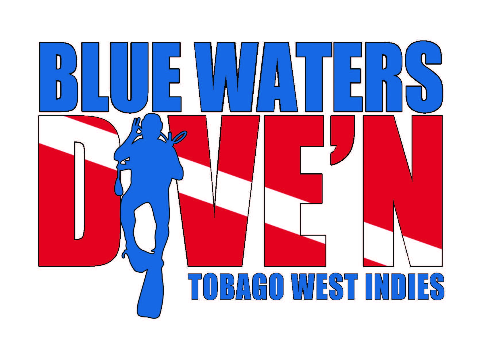 Logo Bluewaters Dive'n