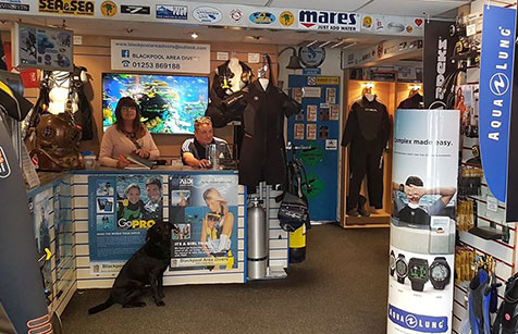 Logo Blackpool Area Diving Centre