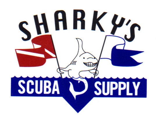 Logo Sharky's Scuba Supply