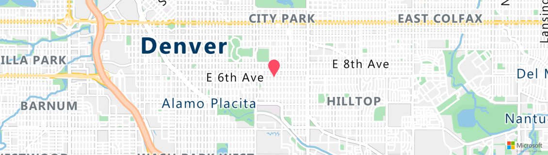 Map of the dive shop Denver Divers