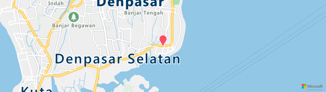 Map of the dive shop Bali Inter Dive (B.I.D. Divers)