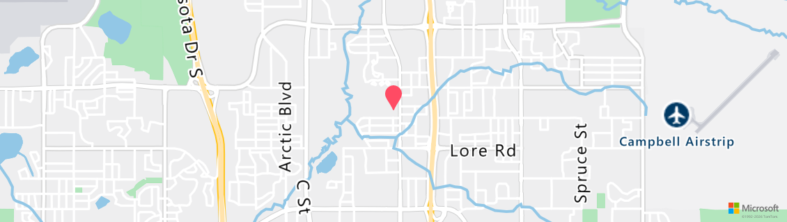 Map of the dive shop Dive Alaska