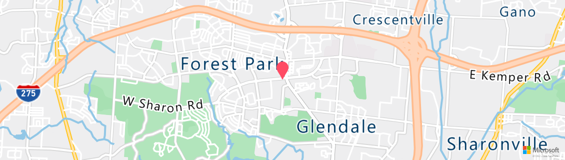 Umgebungskarte des Tauchshops Cincinnati Scuba & Aquatics