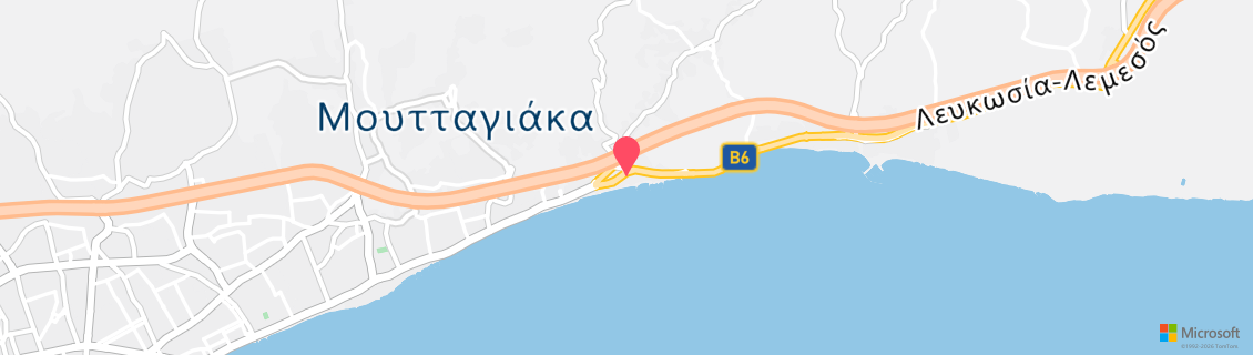 Map of the dive shop Dive-In Limassol