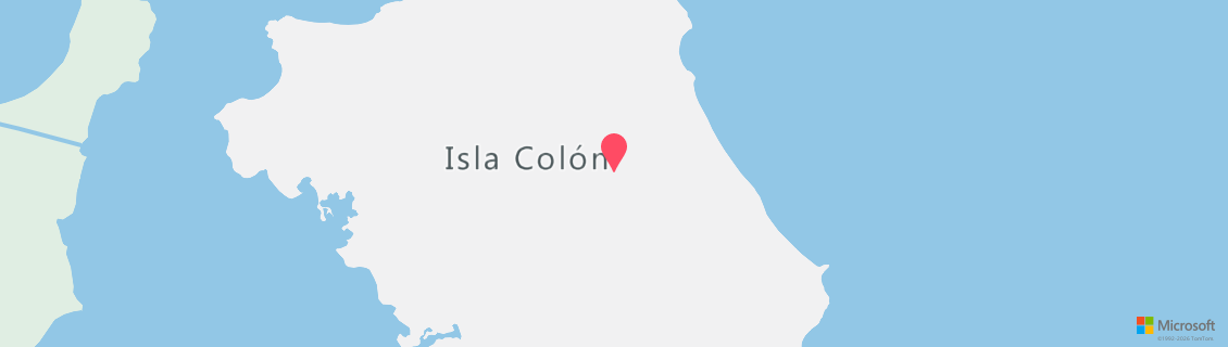 Umgebungskarte des Tauchshops Bocas Dive Center