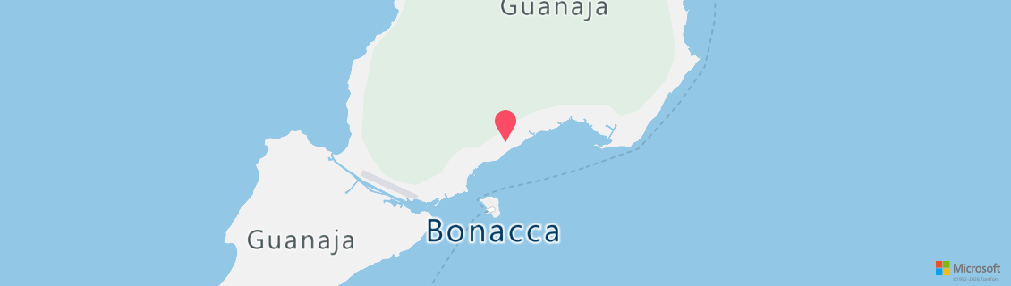 Map of the dive shop DUNBAR ROCK