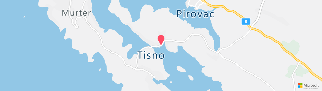 Map of the dive shop Tramonto