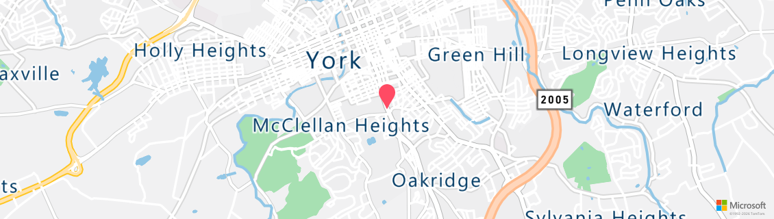 Map of the dive shop York Divers