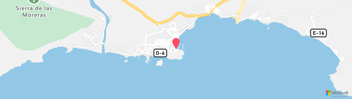 Map of the dive shop CENTRO DE BUCEO DEL SURESTE & BACHISUB