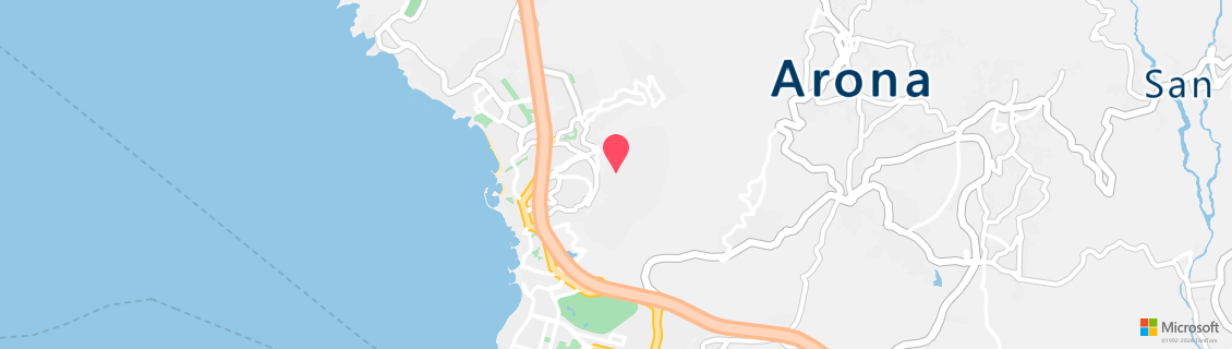 Map of the dive shop Blue Bottom Diving