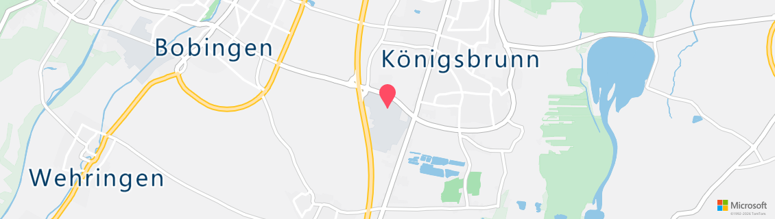 Map of the dive shop TSC Augsburg 