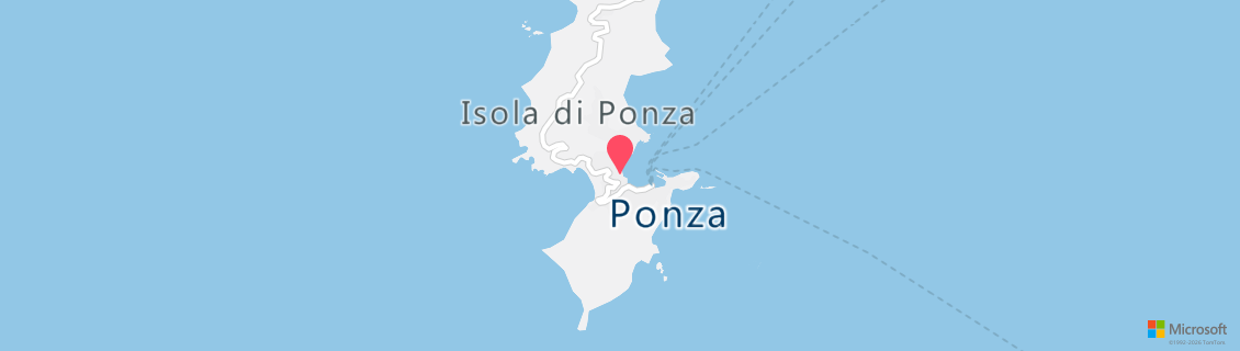 Map of the dive shop Ponza Diving Center