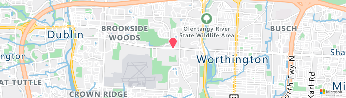 Map of the dive shop Central Ohio School of Diving