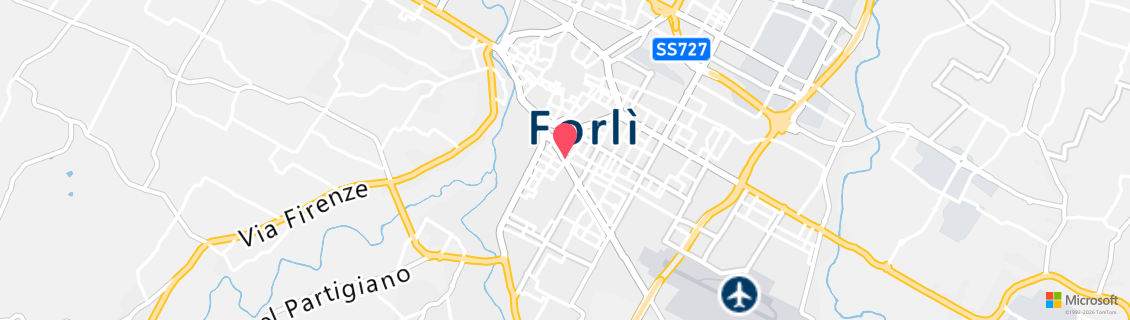 Map of the dive shop ASD Cormorano Sub Forli