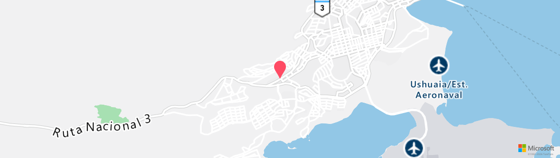 Map of the dive shop ushuaia divers