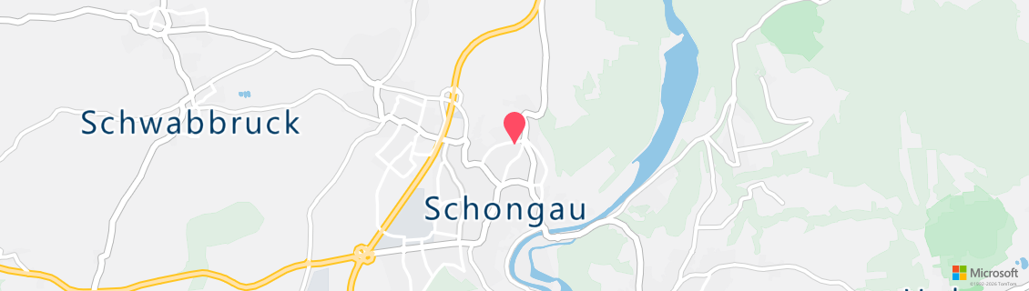 Umgebungskarte des Tauchshops TC Aquarius Schongau e.V. 