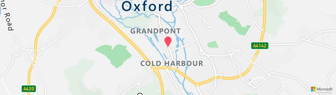 Map of the dive shop Oxford Dive Centre (UK) Ltd.