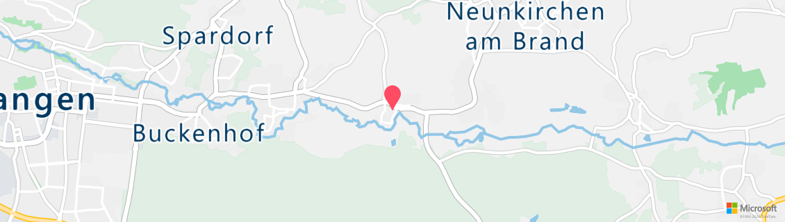 Map of the dive shop TSK Erlangen 