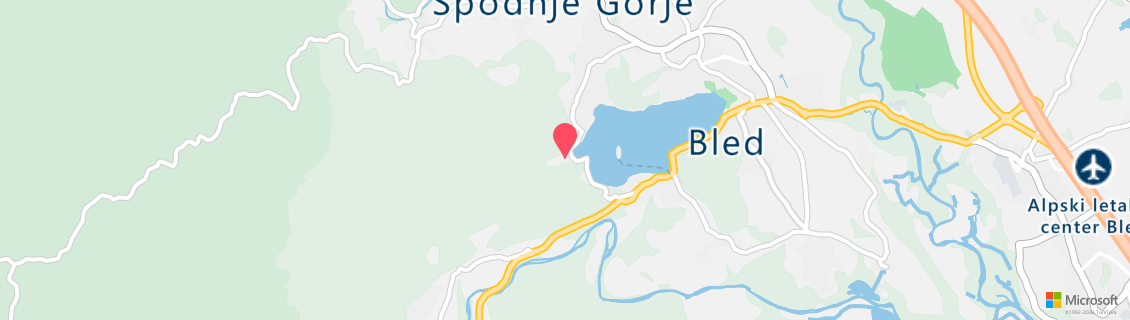 Map of the dive shop ZAKA SUB - BLED