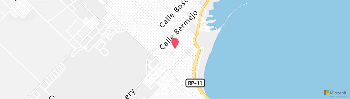 Map of the dive shop MDQ BUCEO