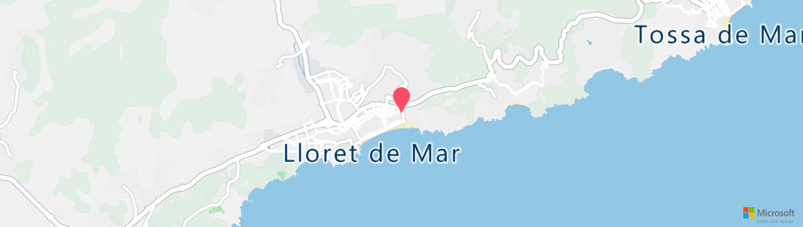 Map of the dive shop DOLPHINS DIVING LLORET