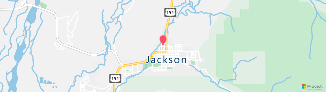 Map of the dive shop Teton Aquatic Supplies