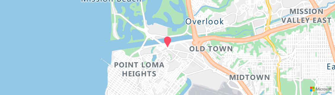 Umgebungskarte des Tauchshops Dive California