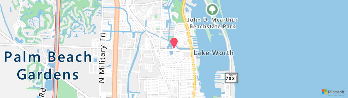 Map of the dive shop The Scuba Club, Inc.