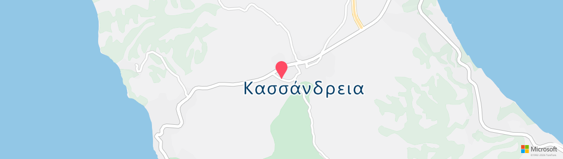 Map of the dive shop Dive Club Kassandra