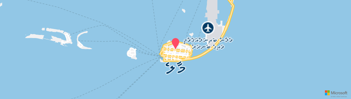 Map of the dive shop Euro-Divers Kurumba Village