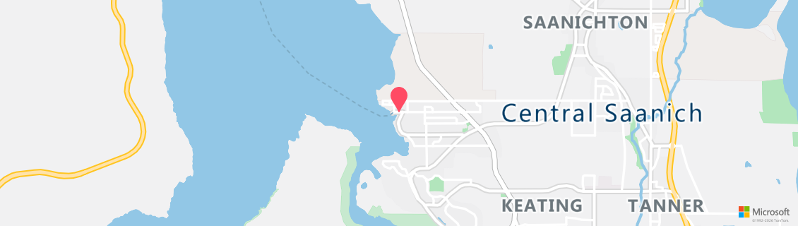 Map of the dive shop Rockfish Divers