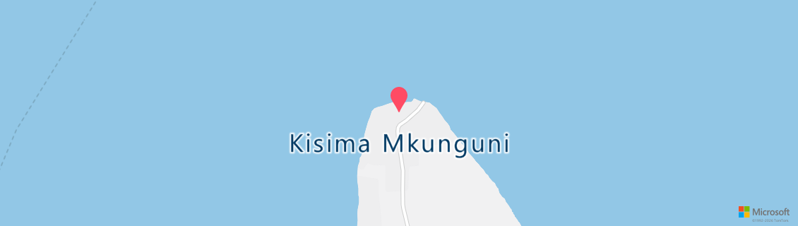 Map of the dive shop East Africa Diving & Water Sports