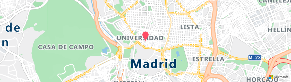 Map of the dive shop buceadoresmadrid