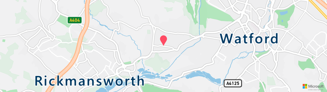 Map of the dive shop Croxley Divers