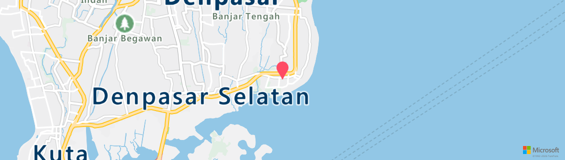 Umgebungskarte des Tauchshops Bali International Diving Professionals (BIDP)