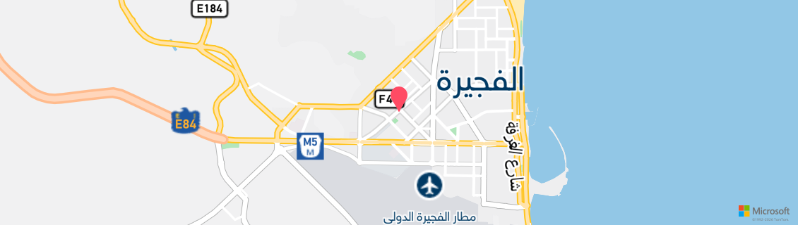 Map of the dive shop Nomad Ocean Adventures Fujairah