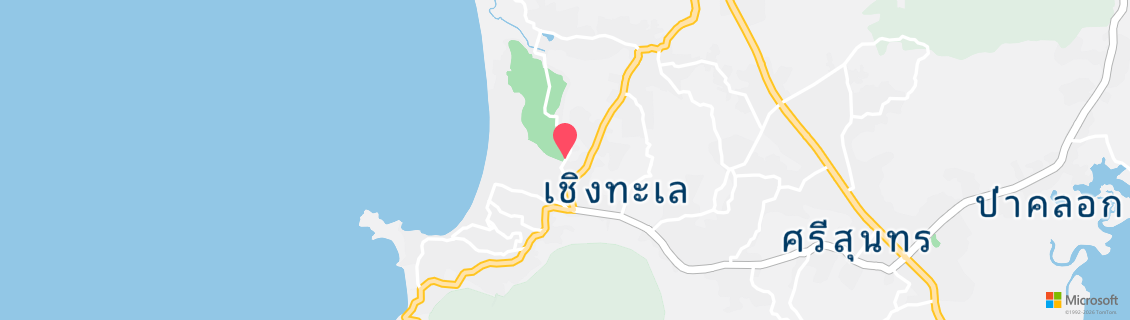 Map of the dive shop Phuket Scuba Club