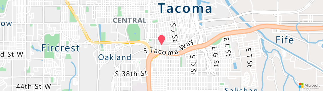 Umgebungskarte des Tauchshops Tacoma Scuba Center LLC