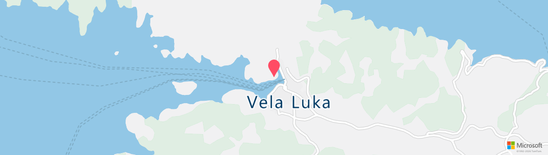 Map of the dive shop Gorgonia Diving Croatia