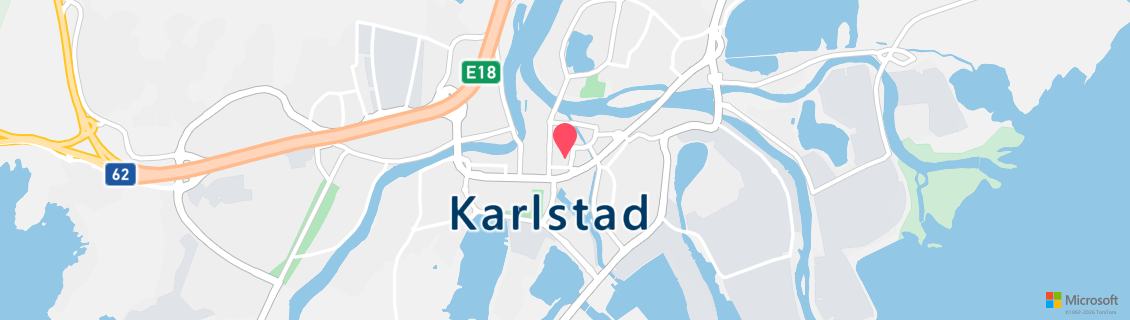 Umgebungskarte des Tauchshops Oxygene Karlstad