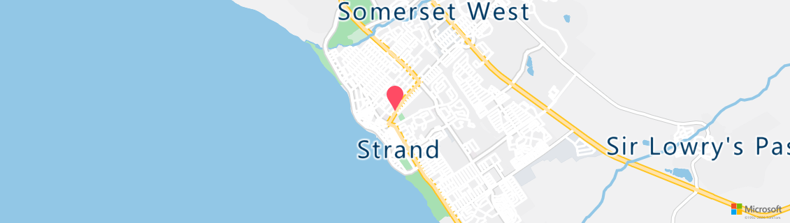 Umgebungskarte des Tauchshops Alpha Dive Centre - Strand