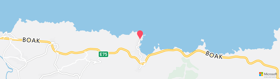 Map of the dive shop Hippocampos Dive Center