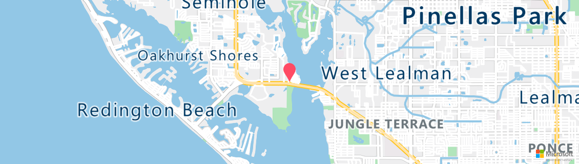 Map of the dive shop Jim's Dive Shop