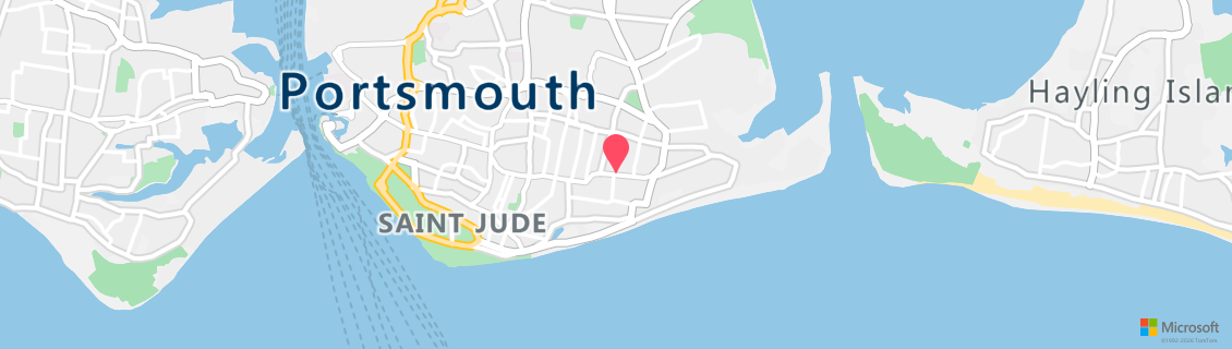 Map of the dive shop Triton Scuba