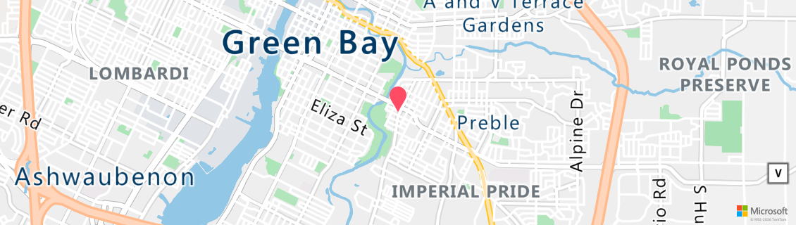 Map of the dive shop Aqua Center