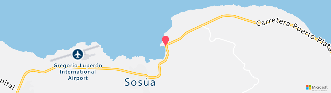 Umgebungskarte des Tauchshops Aqua Adventures By Scuba Dive Sosua