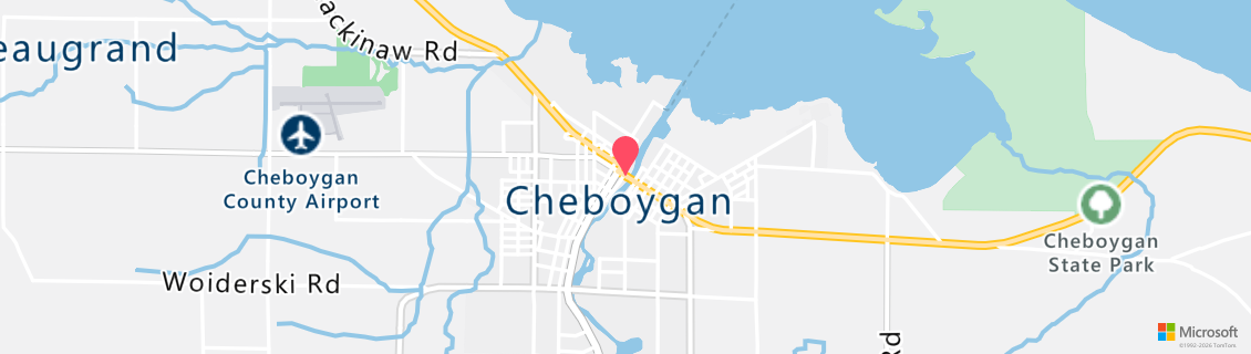 Umgebungskarte des Tauchshops Northern Michigan Dive Center