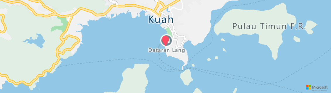 Map of the dive shop EAST MARINE  LANGKAWI