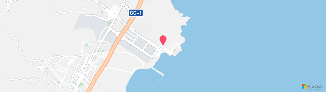 Umgebungskarte des Tauchshops BUCEO SUR